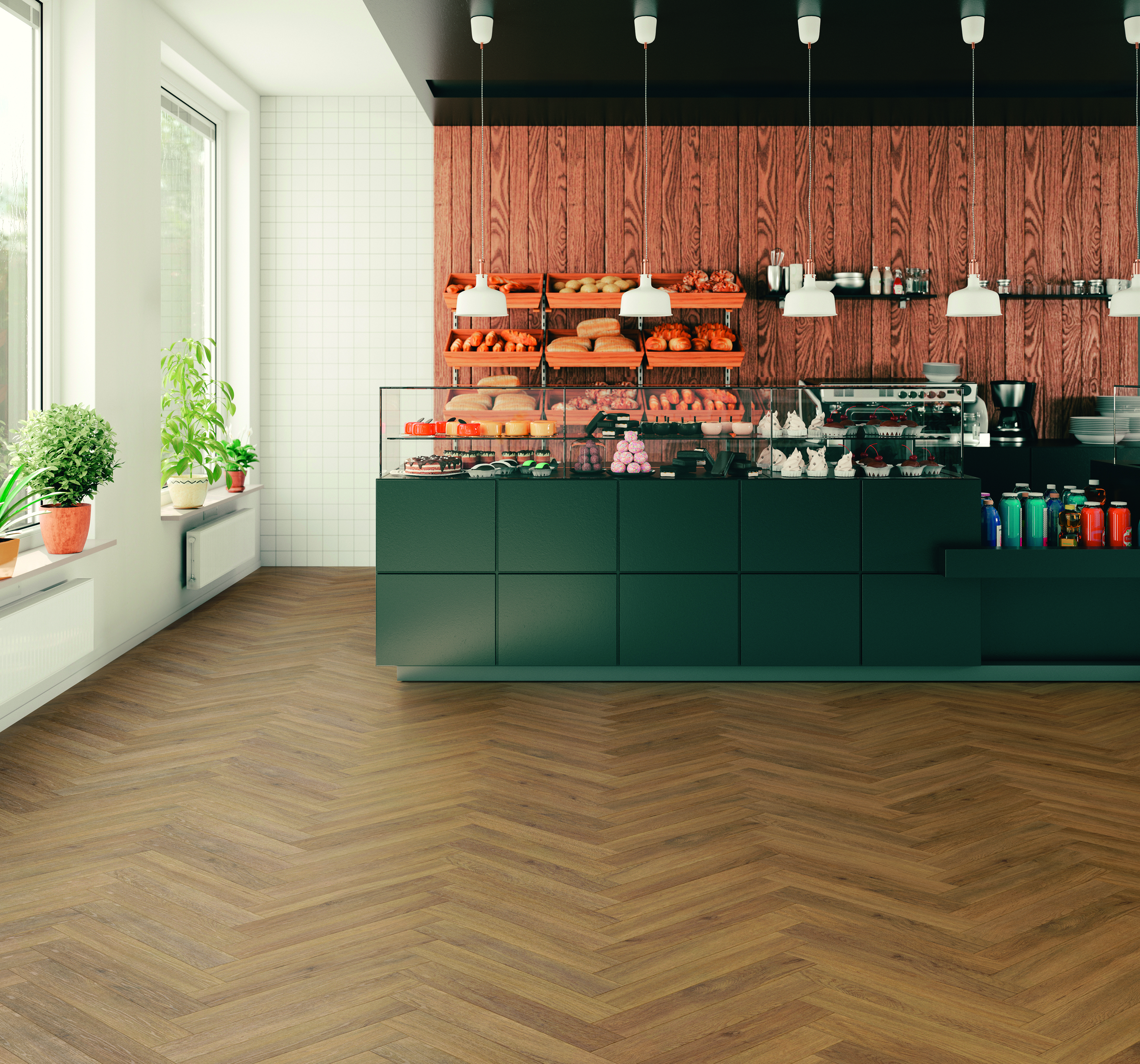 Honey Rich Oak Small Parquet
